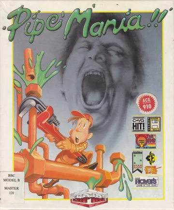 Pipe Mania (1988)(Entertainment International) box cover front